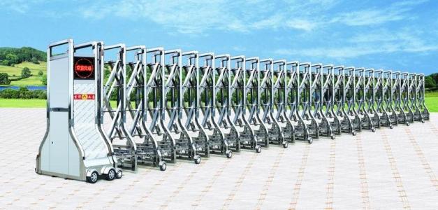 電動(dòng)伸縮門(mén)效果圖